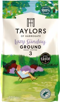 TAYLORS OF HARROGATE Lazy Sunday Ground Roast Coffee 200g