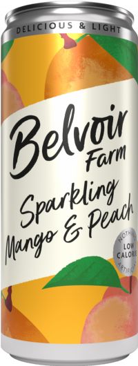BELVOIR Delicious and Light Mango and Peach - Can 330ml
