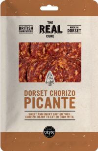 THE REAL CURE Dorset Chorizo Picante - Sliced 55g
