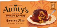 AUNTY'S Sticky Toffee Steamed Puds (2x95g)