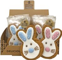 ORIGINAL BISCUIT BAKERS Mr & Mrs Bunny Gingerbread 60g