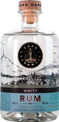 CAPE CORNWALL White Rum 40% ABV 70cl