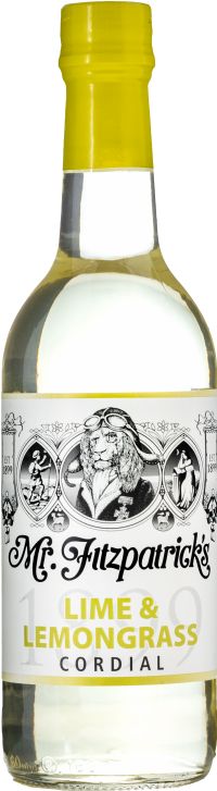 MR FITZPATRICK'S Lime & Lemongrass Cordial 500ml