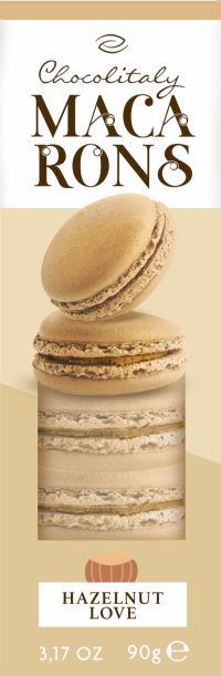 CHOCOLITALY Macarons - Hazelnut Love 90g