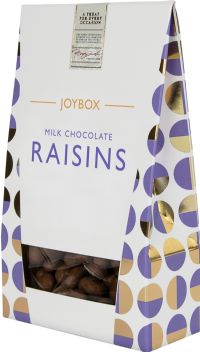 JOYBOX Milk Chocolate Raisins 150g
