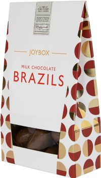 JOYBOX Milk Chocolate Brazils 150g