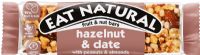 EAT NATURAL Hazelnut & Date Bar with Peanuts & Almonds 40g
