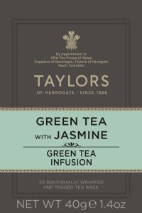 TAYLORS OF HARROGATE Green Tea with Jasmine - 20 Teabags 40g
