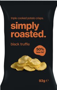 SIMPLY ROASTED Black Truffle Crisps 93g