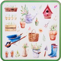 GRANDMA WILD'S Assorted Biscuits in Pottering Garden Tin 160g