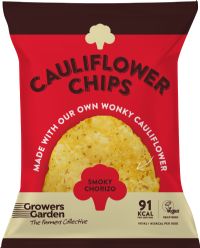 GROWERS GARDEN Cauliflower Chips - Smoky Chorizo 84g