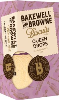 BAKEWELL AND BROWNE Queen Drop Biscuits 150g