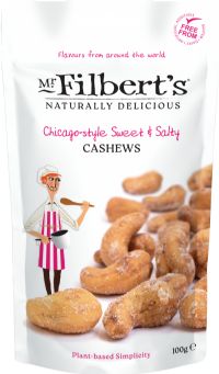MR FILBERT'S Chicago-Style Sweet & Salty Cashews 100g