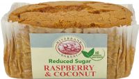 RIVERBANK BAKERY Reduced Sugar Raspberry & Coconut Cake 300g