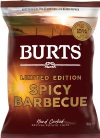 BURTS SNACKS Potato Chips - Spicy Barbecue 150g