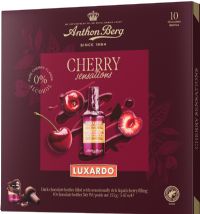 ANTHON BERG Luxardo Cherry Sensations Chocolate Bottles - 10 Pack 155g