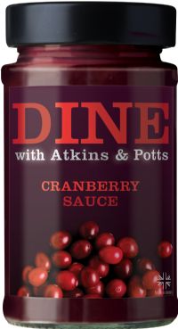 ATKINS & POTTS Cranberry Sauce 230g