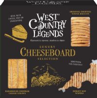 WEST COUNTRY LEGENDS Luxury Cheeseboard Selection 280g