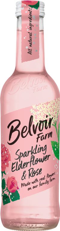 BELVOIR Sparkling Elderflower & Rose 275ml