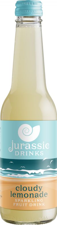 JURASSIC DRINKS Cloudy Lemonade Sparkling Fruit Drink 275ml