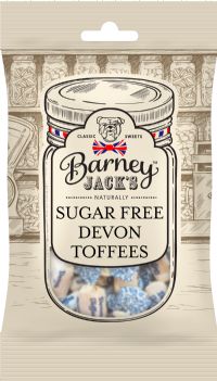 BARNEY JACK'S Sugar Free Devon Toffees 70g