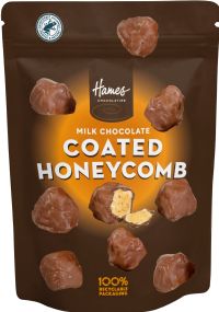HAMES Milk Chocolate Coated Honeycomb 80g