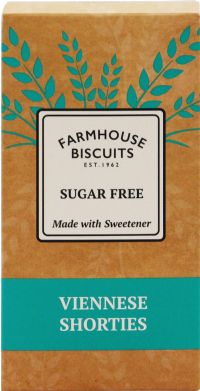 FARMHOUSE BISCUITS Sugar Free Viennese Shorties 150g