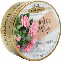 SIMPKINS Mixed Fruit Drops - Happy Mother's Day 175g