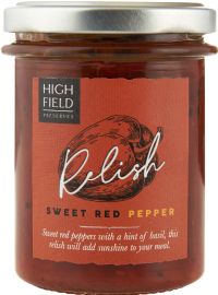 HIGHFIELD PRESERVES Sweet Red Pepper Relish 210g