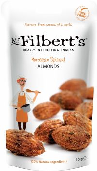 MR FILBERT'S Moroccan Spiced Almonds 100g