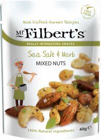 MR FILBERT'S Sea Salt & Herb Mixed Nuts 40g