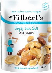 MR FILBERT'S Simply Sea Salt Mixed Nuts 40g