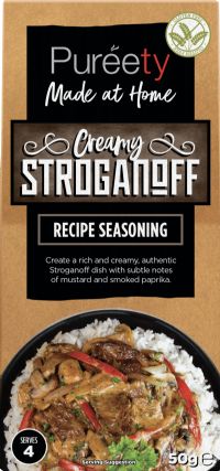 PUREETY Creamy Stroganoff Recipe Seasoning 50g