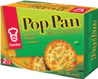 GARDEN Pop-Pan Spring Onion Crackers 200g
