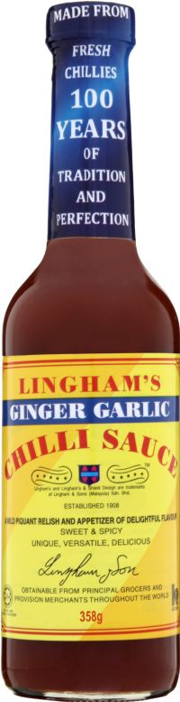 LINGHAM'S Ginger Garlic Chilli Sauce 358g