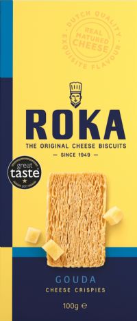 ROKA Gouda Cheese Crispies 100g