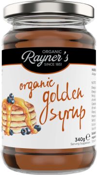 RAYNER'S Organic Golden Syrup 340g
